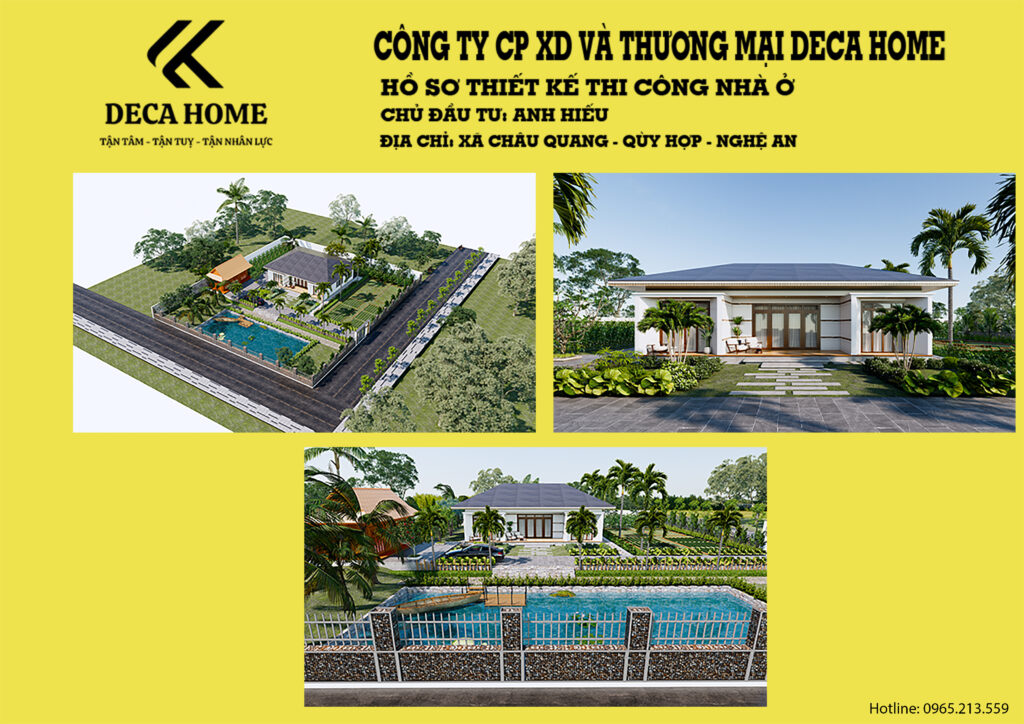 Biệt thự vườn Anh Hiếu